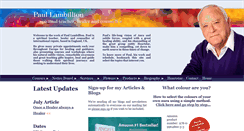 Desktop Screenshot of paullambillion.co.uk